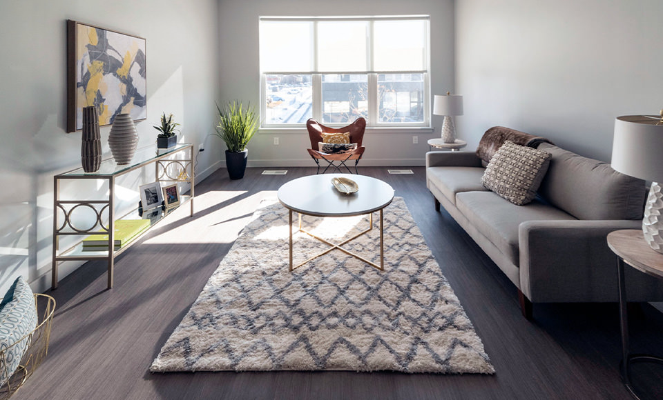 An apartment interior at VIDA